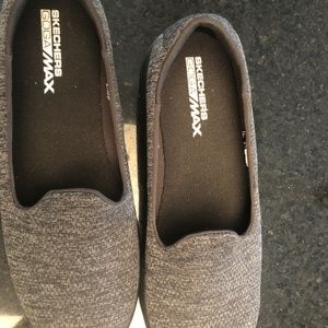Sketchers Goga Max shoes.